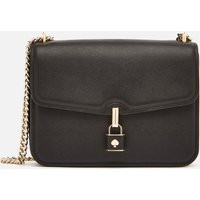 Kate Spade New York Women's Locket Large Flap Shoulder Bag - Black | The Hut (UK)