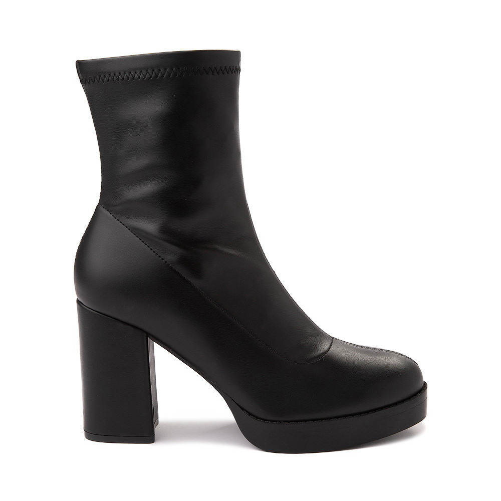 Womens MIA Anne Heel Boot - Black | Journeys