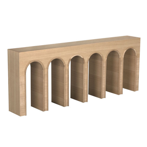 Enzo White Oak Extra Large Console | Scout & Nimble