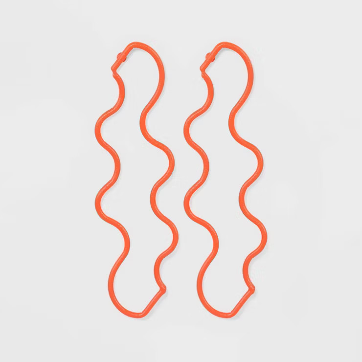 Curvy Linear Drop Earrings - Universal Thread™ | Target