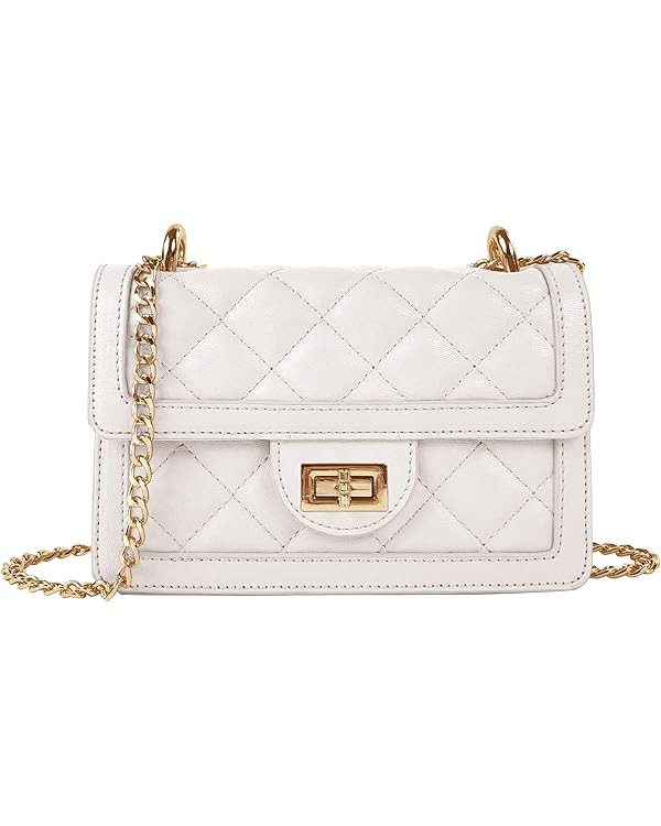 SG SUGU Small Quilted Crossbody Bag, Trendy Designer Mini Shoulder Bag, Phone Wallet Purse for Wo... | Amazon (US)