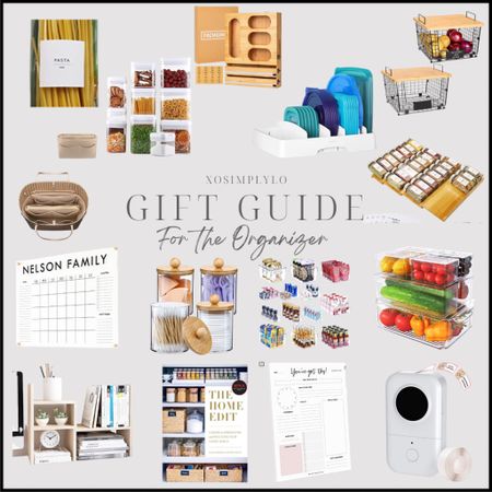 Gift guide for the organizer in your life #amazonfinds #ltkgiftguide

#LTKHoliday #LTKSeasonal