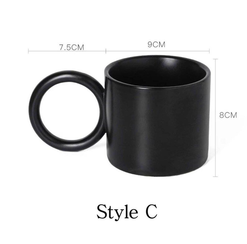 nordic mug set , nordic decor , nordic style coffee mug , nordic style mug set, nordic style cera... | Etsy (US)