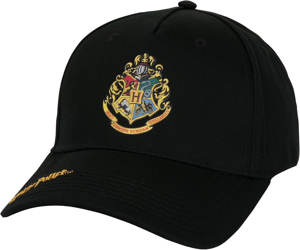 Jerry Leigh Harry Potter Hogwarts Emblem Baseball Cap Black | Amazon (US)