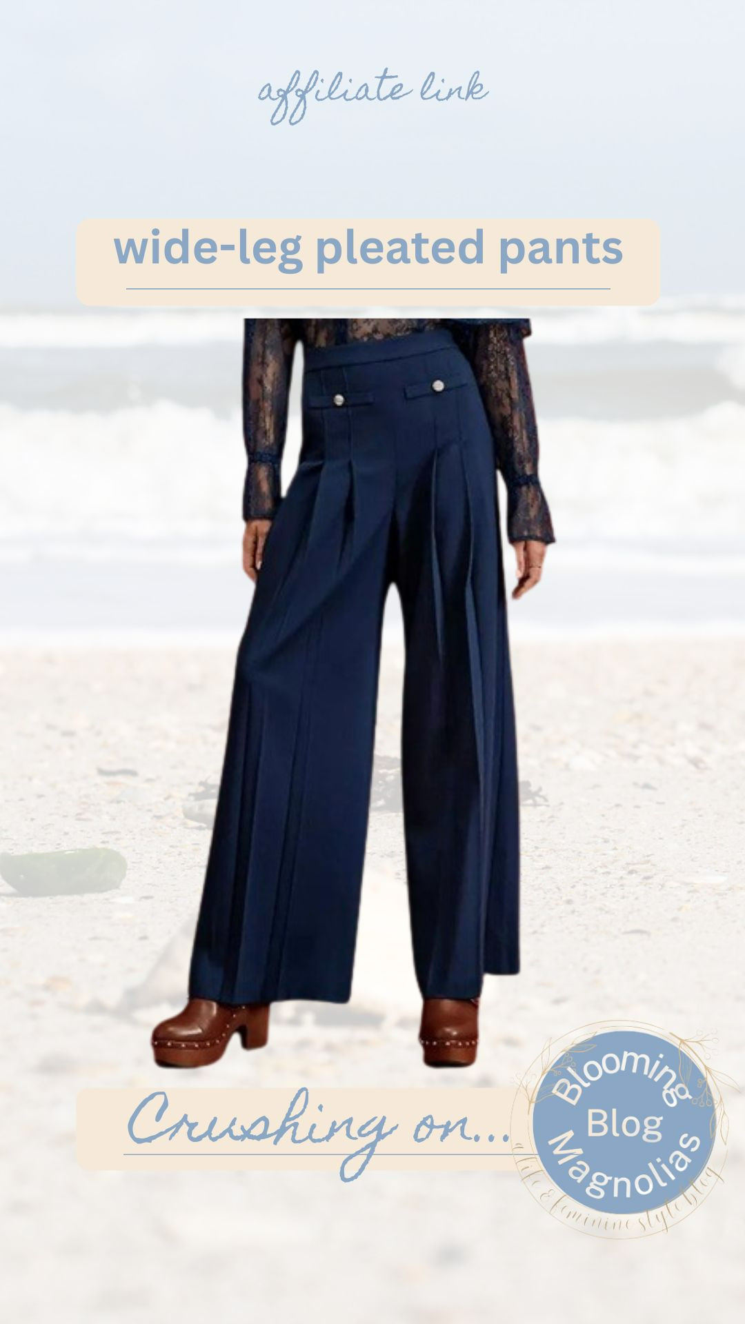 I've been eyeing these wide-leg pleated pants for a while now, and I finally received them today. They're so good! They run a tad large; if in between sizes, go with your smaller one. I got them in size  4 and they fit perfectly. Nice fabric weight to keep warm. Very happy with them. on sale now! 

 #LTKSaleAlert #LTKFindsUnder50