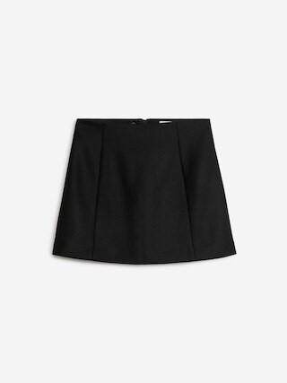 Wool Mini Skirt – Black – Women – ARKET GB | Arket UK