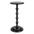 Creative Co-Op Ergo Pedestal Cocktail Side Table, Black - Walmart.com | Walmart (US)