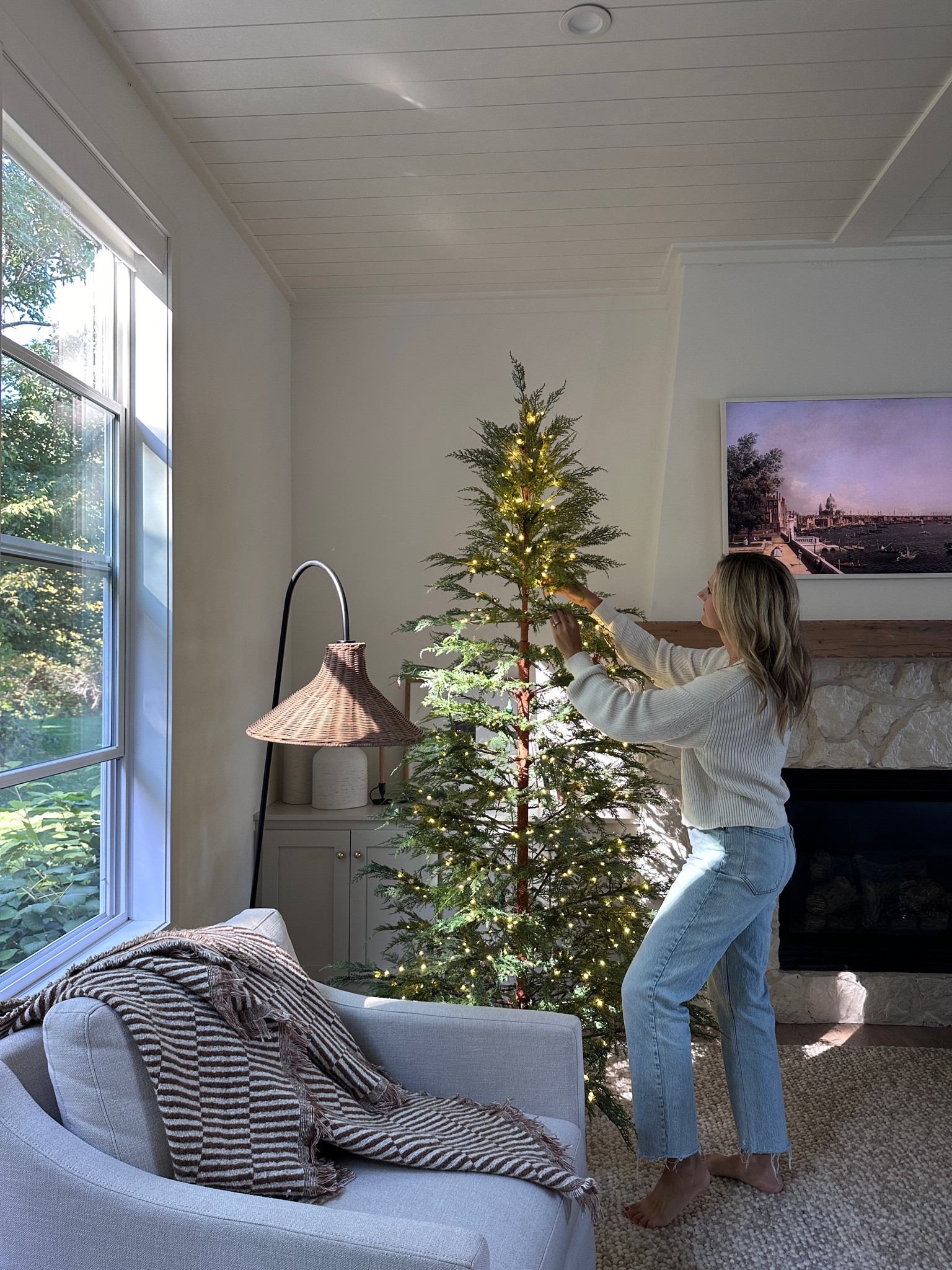 The viral Walmart tree! The 9’ is back!! RUN! 

#LTKSeasonal #LTKHome