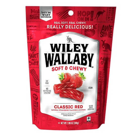 Wiley Wallaby  Classic Red Candy, 7.05 oz. | Tractor Supply
