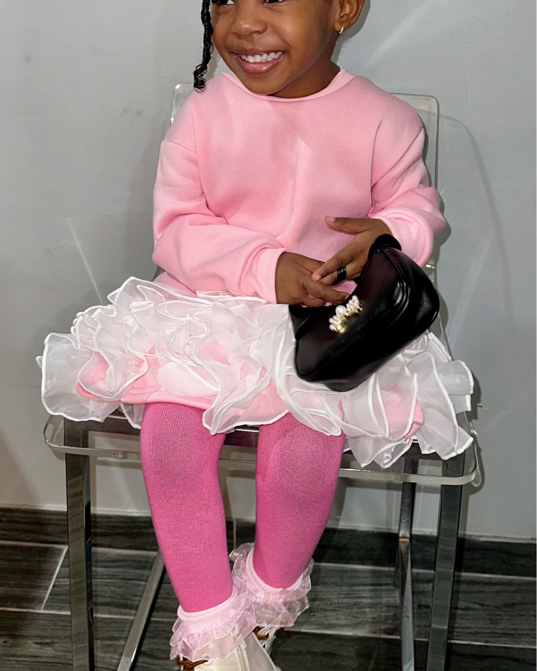 Sweet, stylish, and perfect for the cooler seasons 🍂✨ This adorable knit patchwork dress with delicate organza sleeves is giving classic charm with a modern twist. A beautiful pick for family photos, holiday gatherings, special occasions, or simply dressing up your little fashionista. 🎀🤍

#LTKKids #LTKFamily #LTKStyle #LTKFall #LTKHoliday #KidsFashion #ToddlerStyle #LittleFashionista #GirlsFashion #FallFashion #WinterStyle #MomFinds #CuteKidsClothes #KidsOOTD #ToddlerOOTD #FashionFinds #StyleInspo #LittleGirlStyle #SeasonalFavorites #LTKFinds