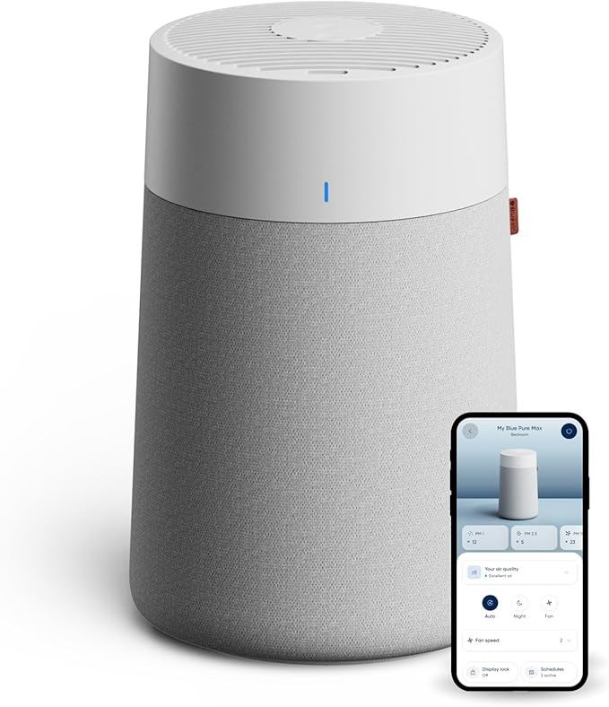 BLUEAIR Air Purifier for Small Room, Bedroom, Home, Cleans 926 sqft in one hour, HEPASilent Air C... | Amazon (US)