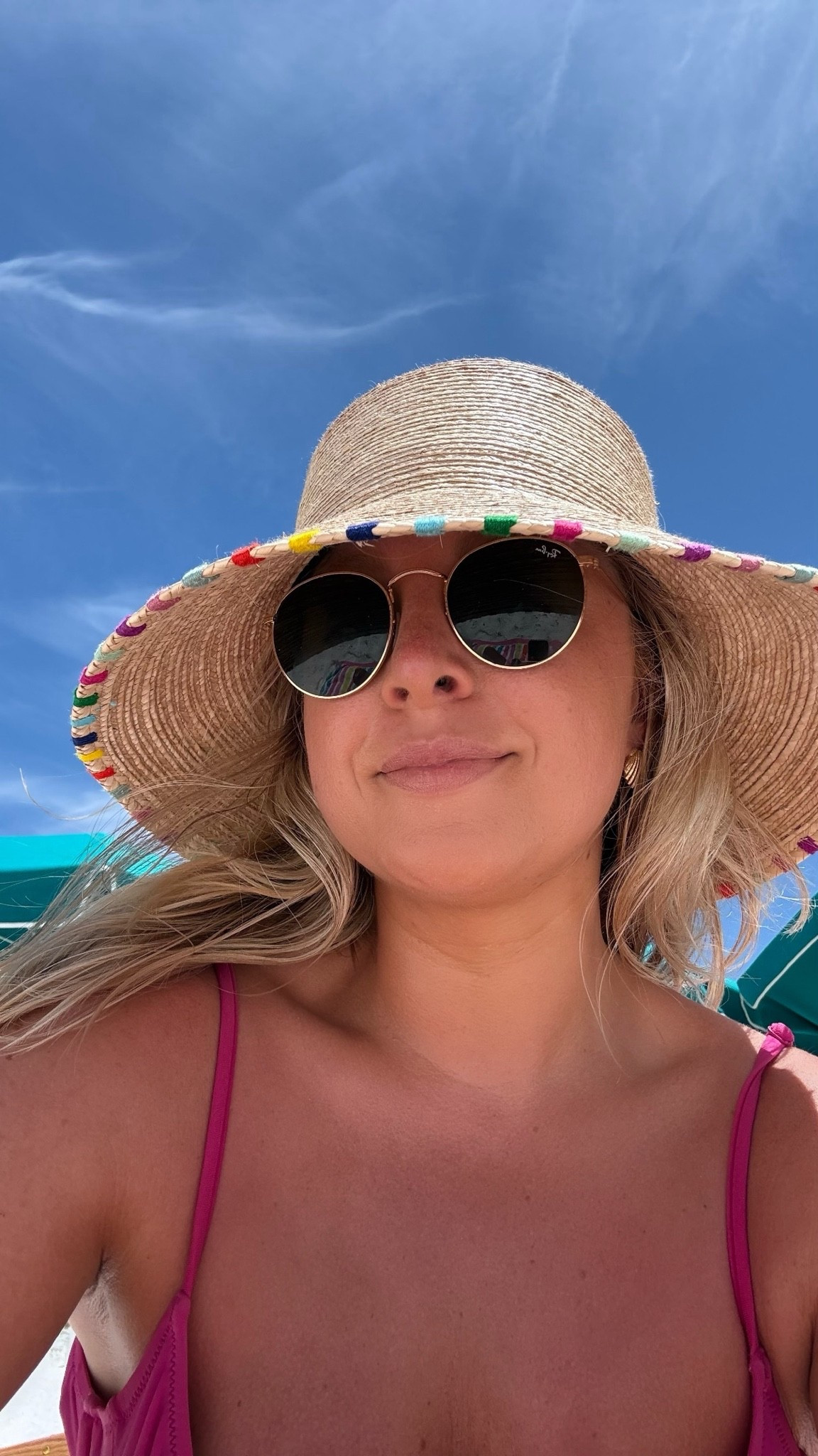 Found my favorite round RayBans on sale (almost $100 less than everywhere else) 

Colorful beach bucket hat and seashell earrings tagged roo!

#LTKSwim #LTKTravel #LTKootd
