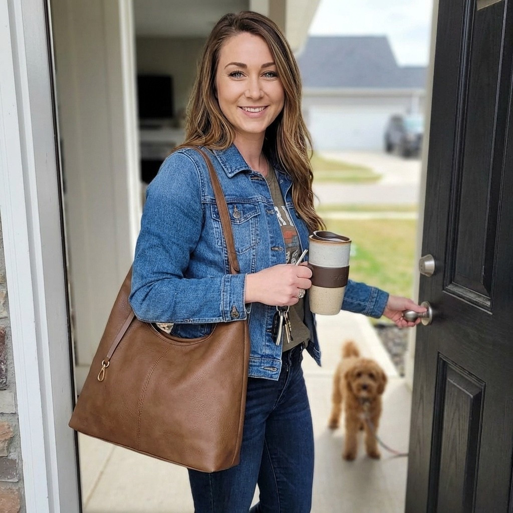 My new go-to bag for mom life & more: Cee & Dee Hobo
Between school drop-offs, gym trips, and dog walks, I needed a bag that kept up—and looked cute doing it. Enter my new fave from Cee & Dee! Seriously, the Espresso Mocha color is everything and those zippered spots keep me organized (even on my wildest days). If you see me out and about, yup, this is the one you’ll spot on my arm!

#AmazonStyle #DailyEssentials #MomOnTheGo #BusyLifeHacks #BagLover #AmazonFashionFinds #EspressoMocha #WhatImWearing #AmazonCreator #LogieCreator