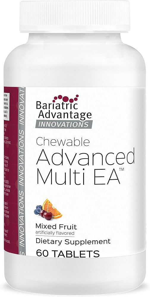 Bariatric Advantage Chewable Advanced Multi EA, High Potency Daily Multivitamin for Bariatric Sur... | Amazon (US)
