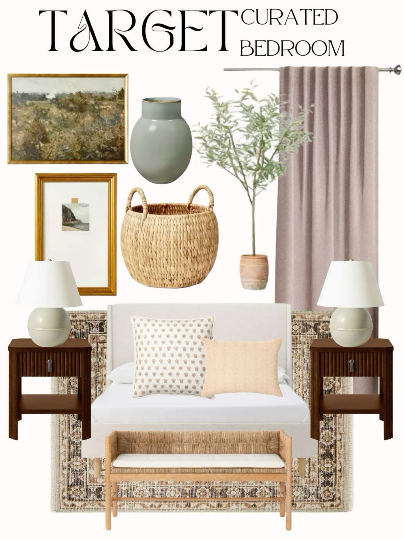Curated Target bedroom 

#LTKhome #LTKfindsunder100 #LTKxTarget