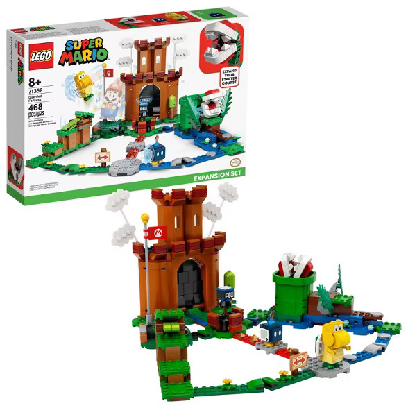 LEGO Super Mario Guarded Fortress Expansion Set Building Toy for Creative Kids 71362 | Target