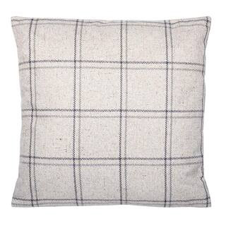 SAFAVIEH Lazra Beige/Gray 18 in. X 18 in. Throw Pillow PLS7168A-1818 | The Home Depot