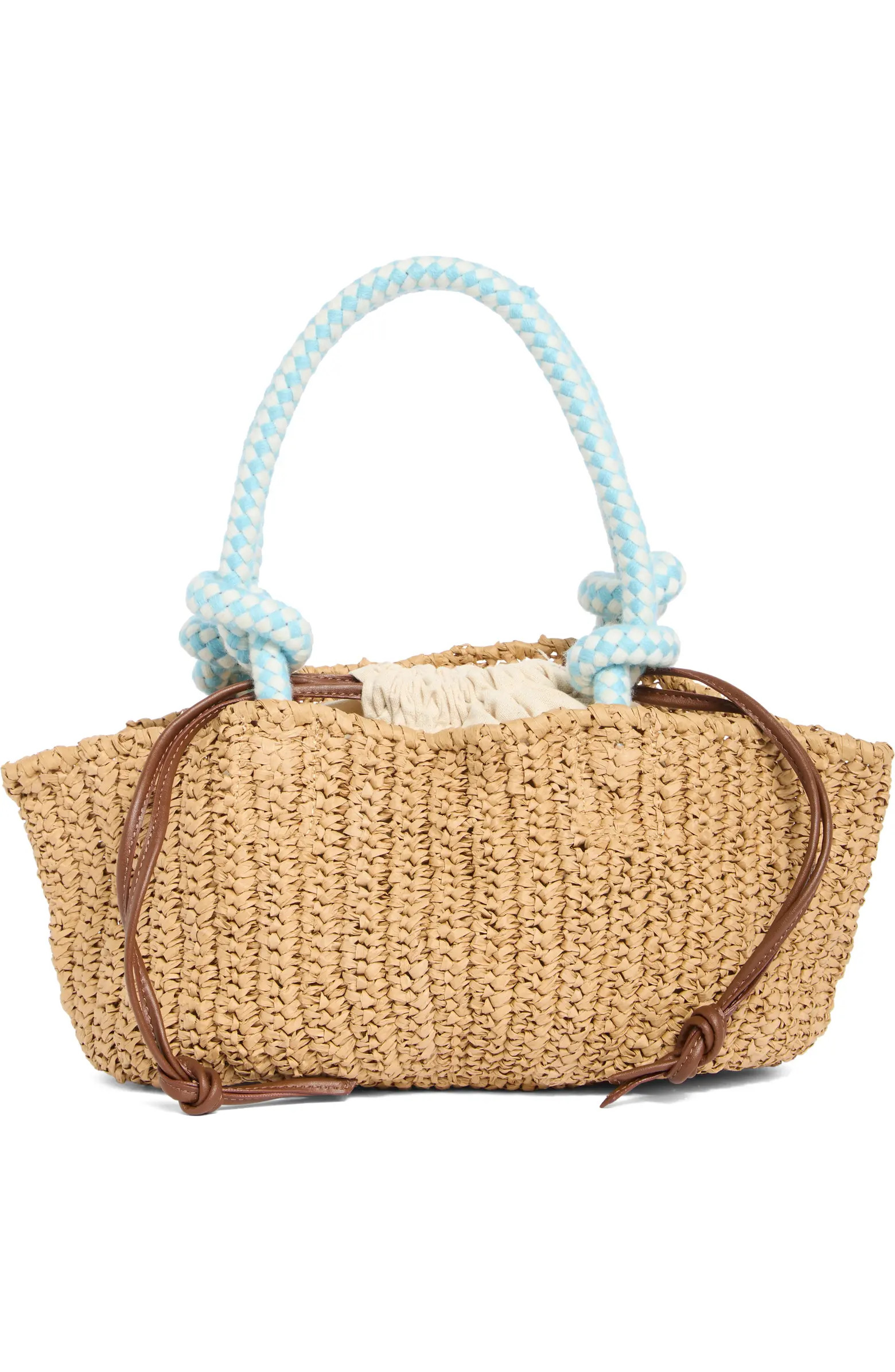 Collection XIIX Drawstring Bag Straw Tote | Nordstromrack | Nordstrom Rack