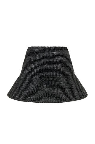 Janessa Leone Felix Bucket Hat in Black | FWRD 