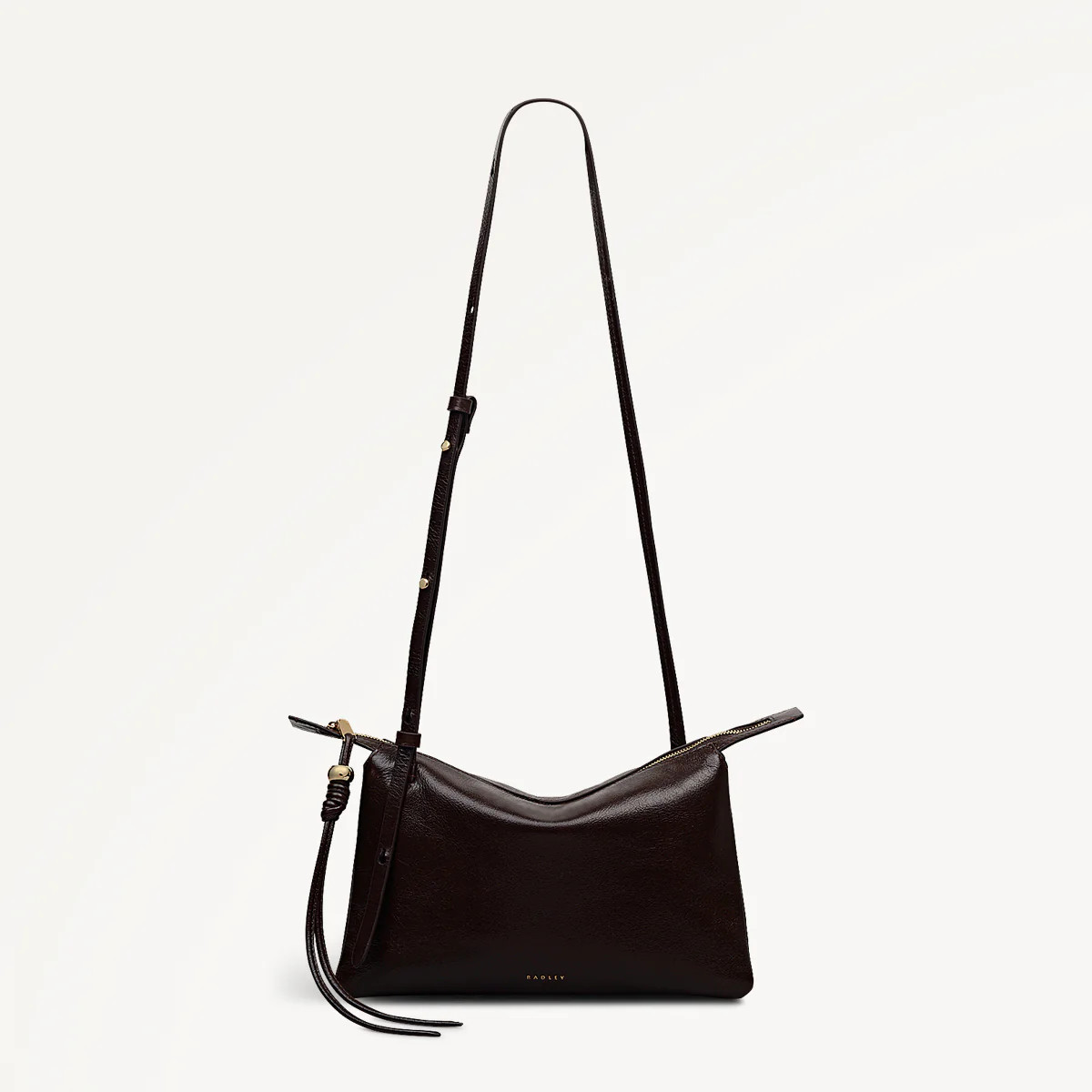 Dark Oak Medium Ziptop Cross Body | The Romilly AW25 | Radley London | Radley London US