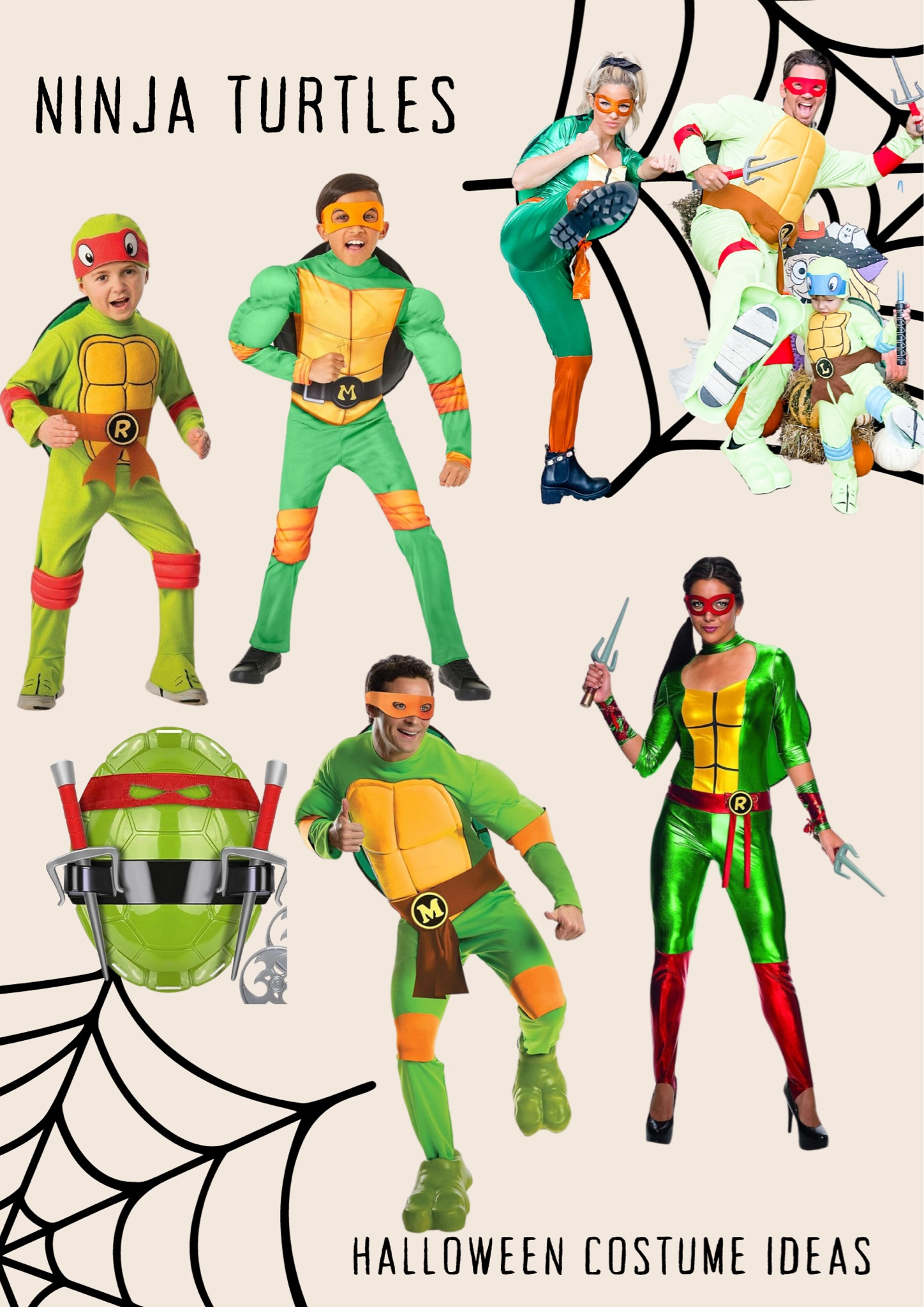FAMILY NINJA TURTLES 

#LTKfamily #LTKHoliday #LTKHalloween