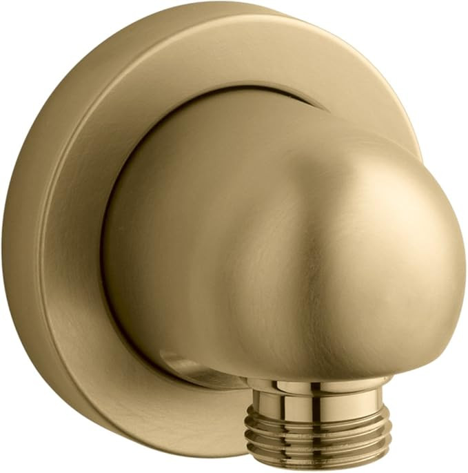 Kohler K-976-BGD Stillness Wall-Mount Supply Elbow, Vibrant Moderne Brushed Gold | Amazon (US)
