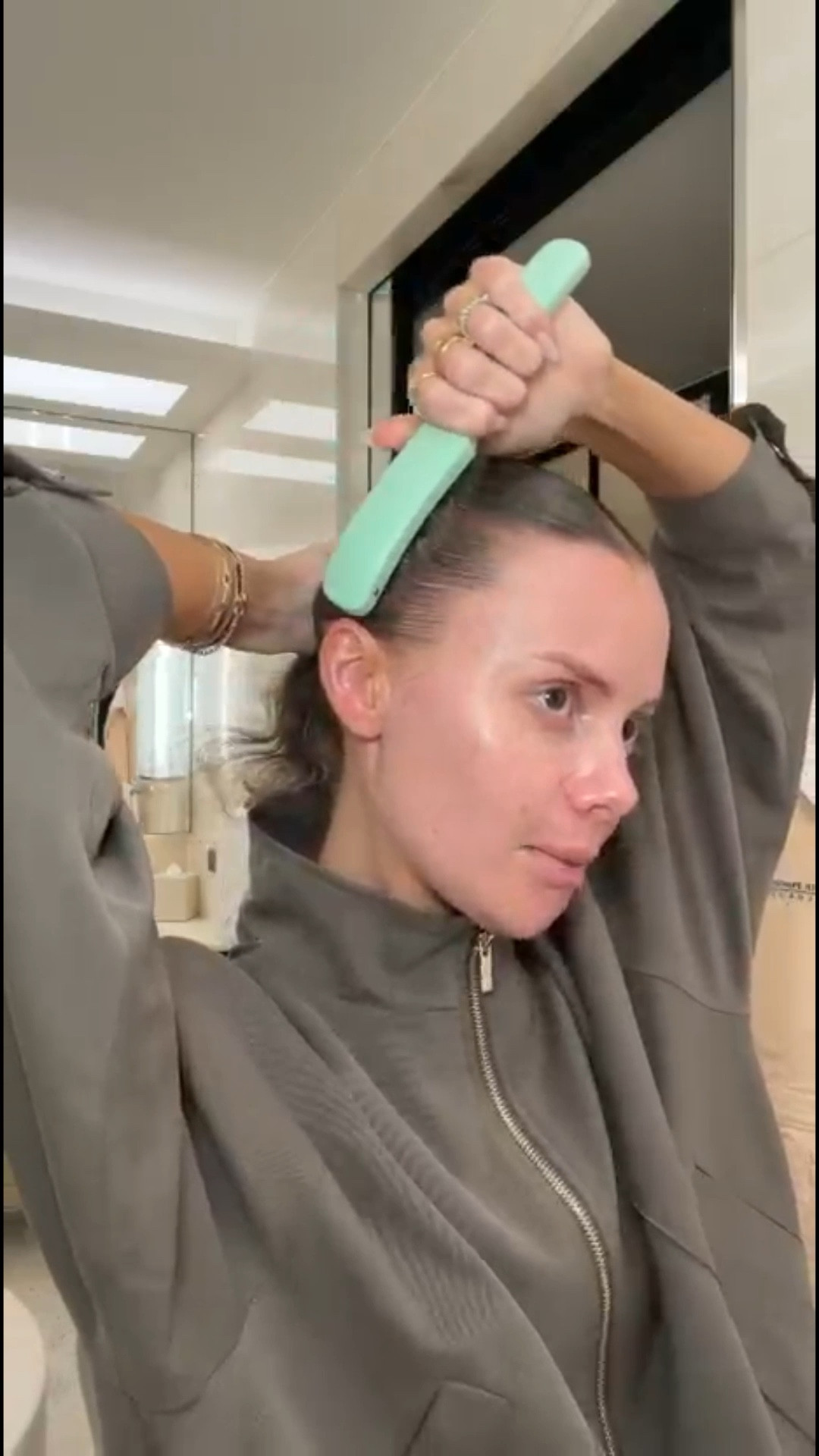 You all NEED to get this holding product - it is INSANE. It hydrates and holds your hair so well!! I cannot believe how good it is, absolutely no hair mousse/spray/gel required!! It’s currently 20% off in the Space NK sale!! 🩷 @spacenk AD 

#LTKeurope #LTKbeauty #LTKuk