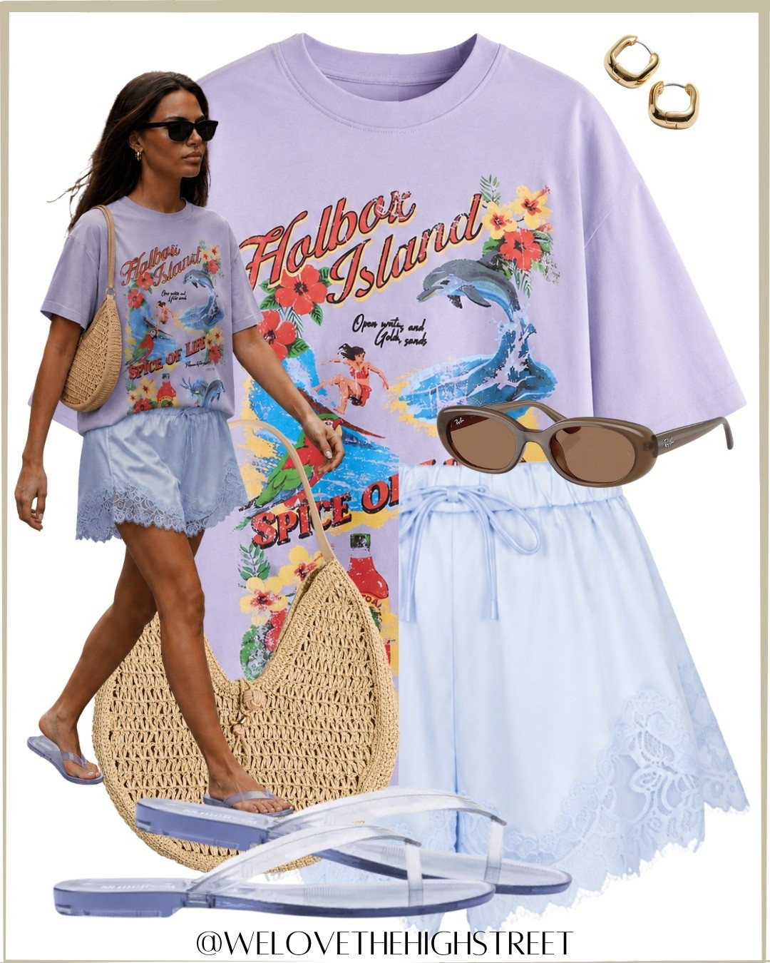 LACE SHORTS & TEES