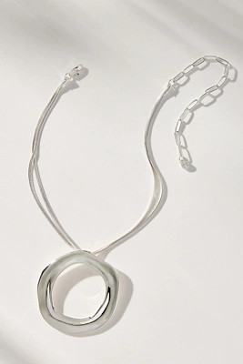 Ettika Open Circle Pendant Necklace | Anthropologie (US)