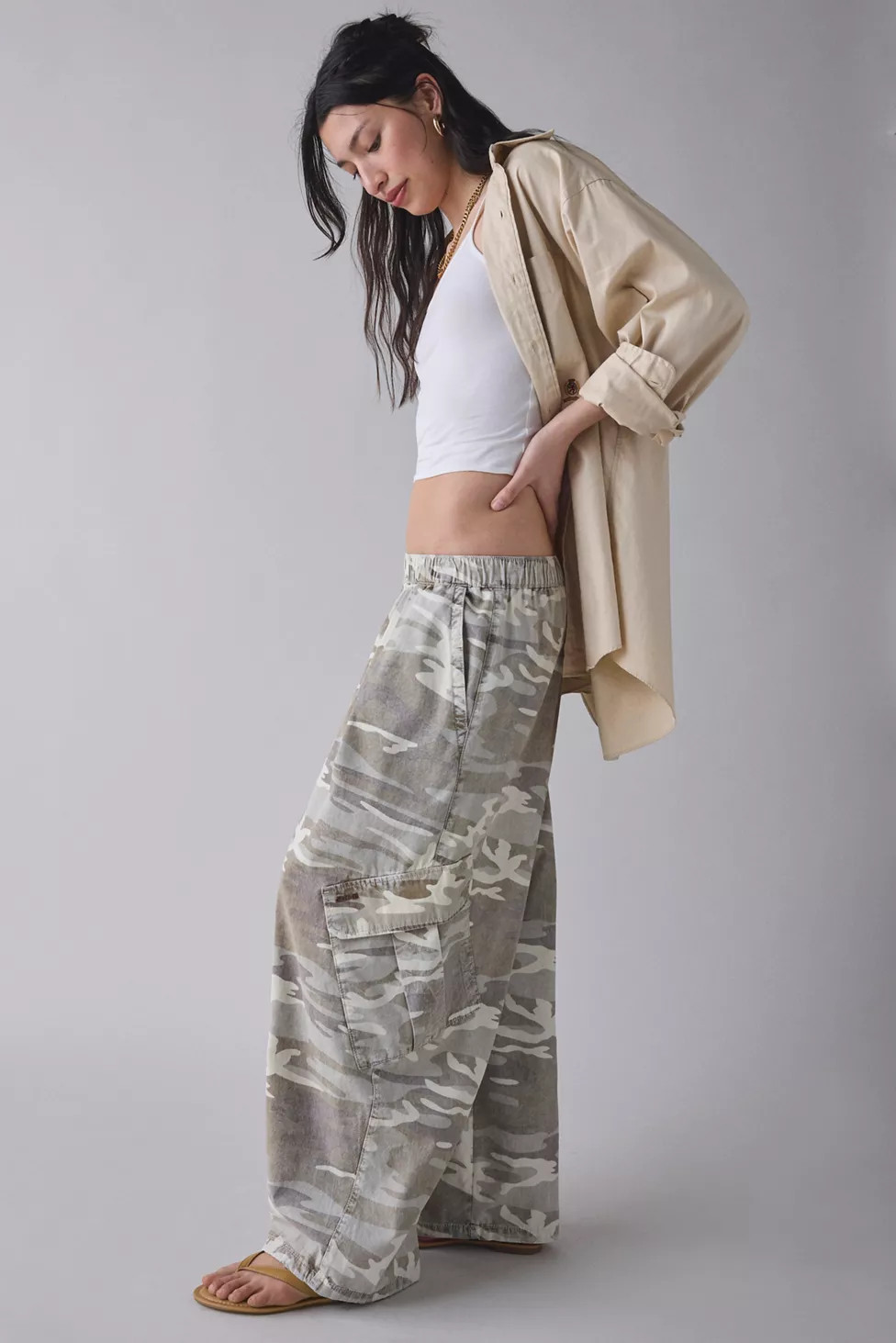 BDG Bobbi Baggy Pull-On Pant | Urban Outfitters (US and RoW)