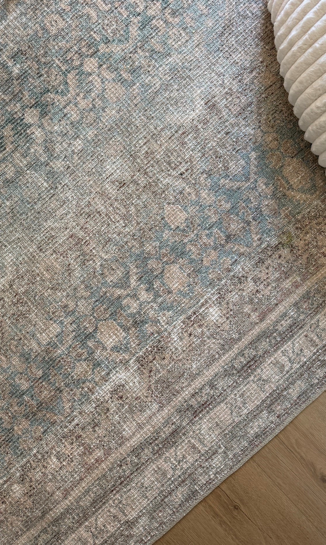 So many of you have grabbed this rug since I first shared it!! It’s low pile, great for high traffic, pet and kid friendly, and looks like an expensive vintage rug! This is the Jade natural color! It’s on major sale right now at Wayfair for their spring cyber week sale—up to 80% off depending on size!! 

#LTKSaleAlert #LTKHome