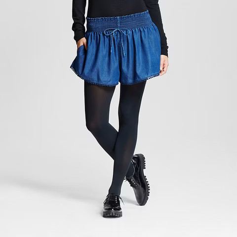 Women's Denim Flirty Short - Xhilaration™ (Juniors') | Target