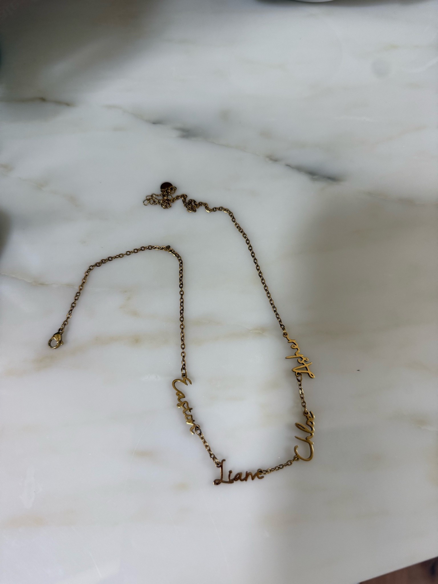 Kids name necklace!