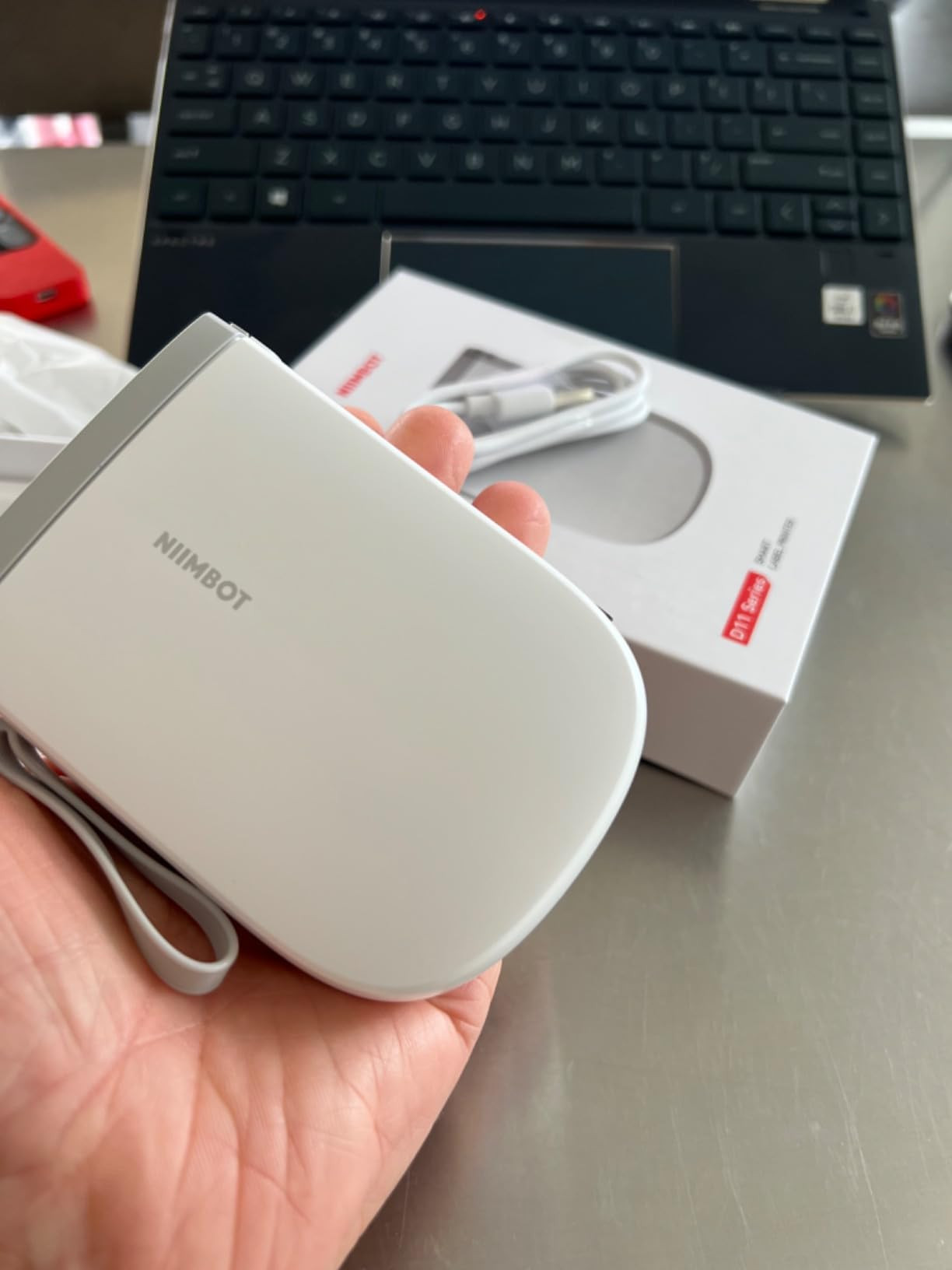 NIIMBOT D11 New Version Label Maker Machine with Tape,300DPI Bluetooth Label Printer, Portable Th... | Amazon (US)