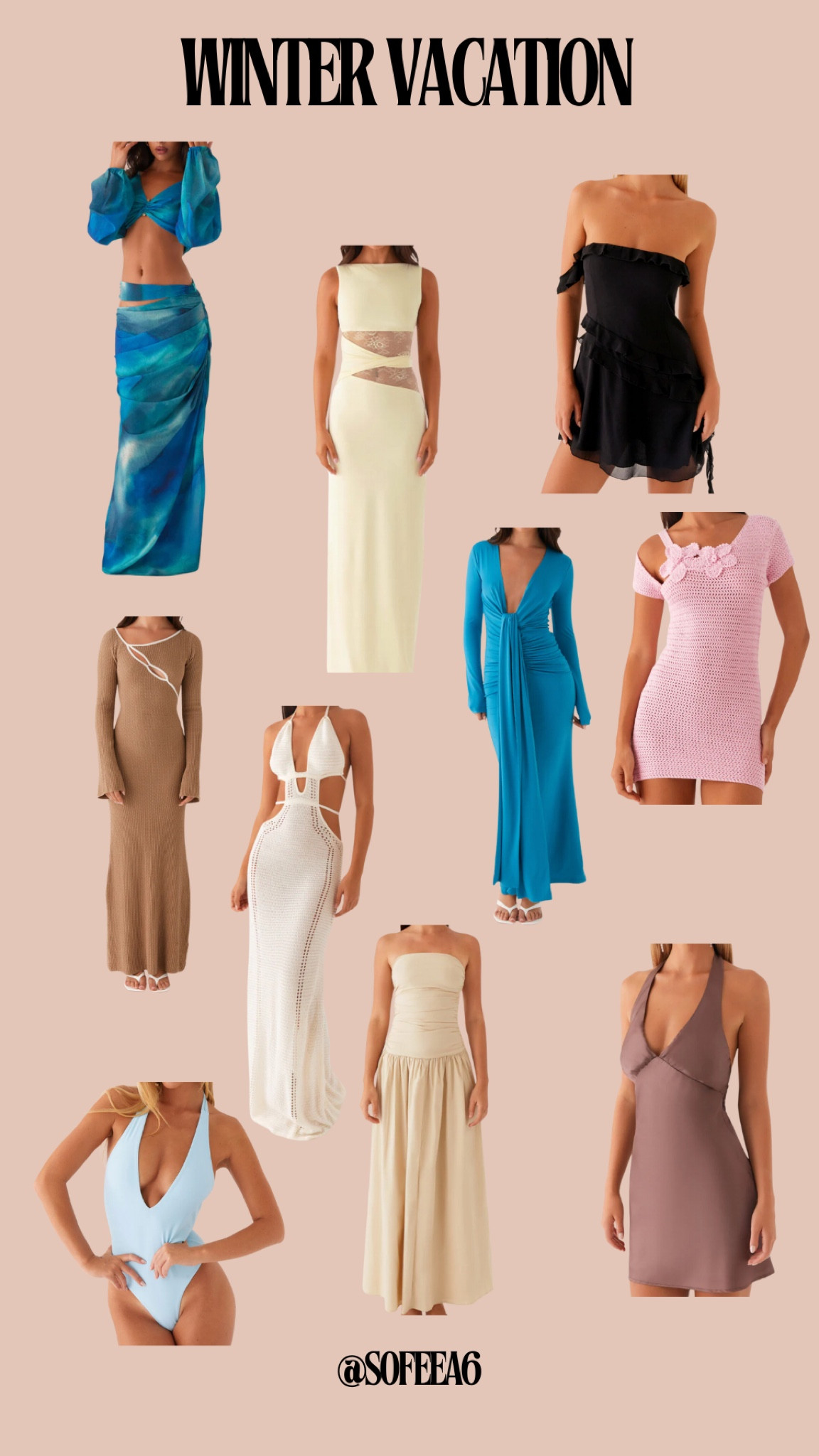 Winter Vacation Outfit Inspiration 

#LTKSeasonal #LTKTravel #LTKStyleTip