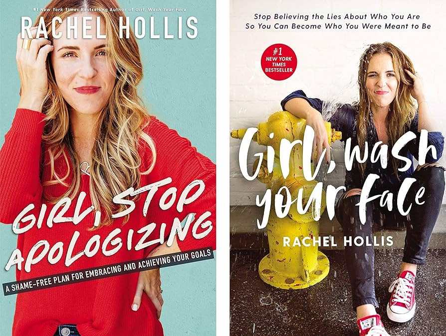 Rachel Hollis 2 Books Combo - Girl, Wash Your Face & Girl, Stop Apologizing Paperback | Amazon (US)
