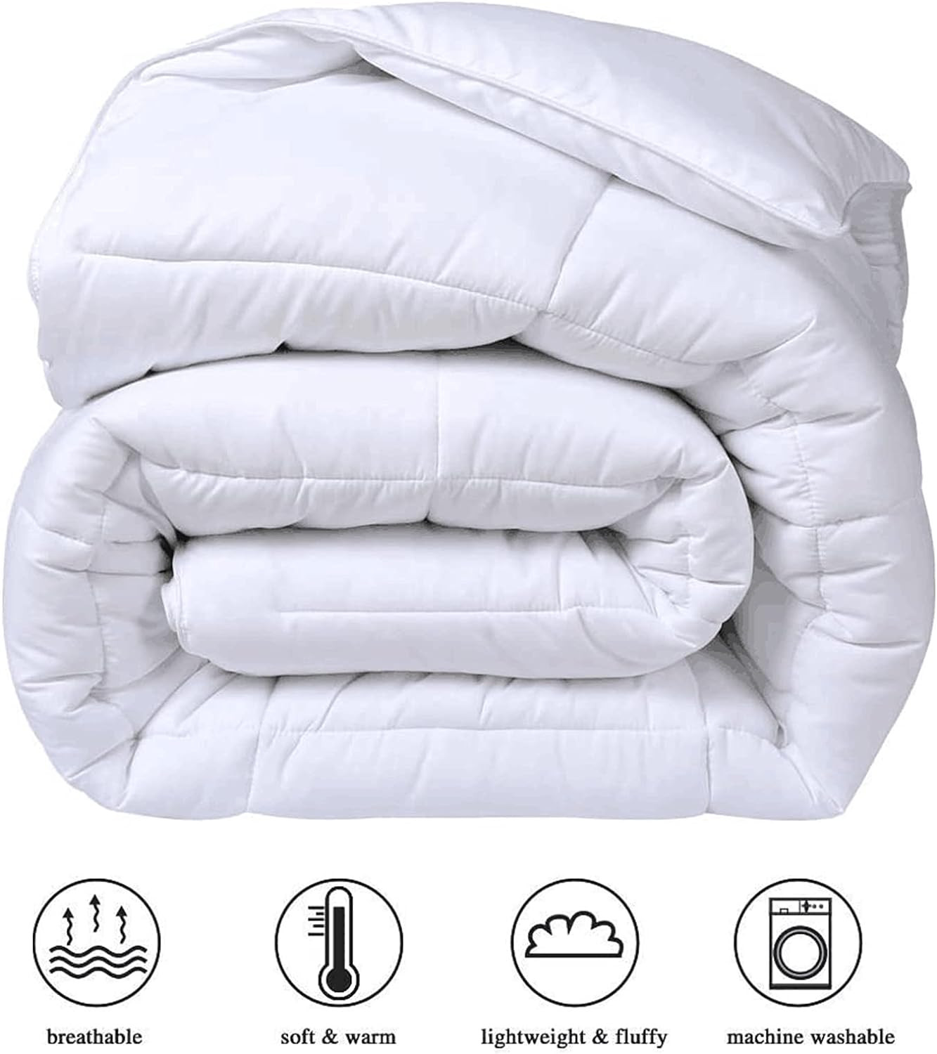 COHOME California King 2100 Series Cooling Down Alternative Comforter - Quilted Duvet Insert with... | Amazon (US)