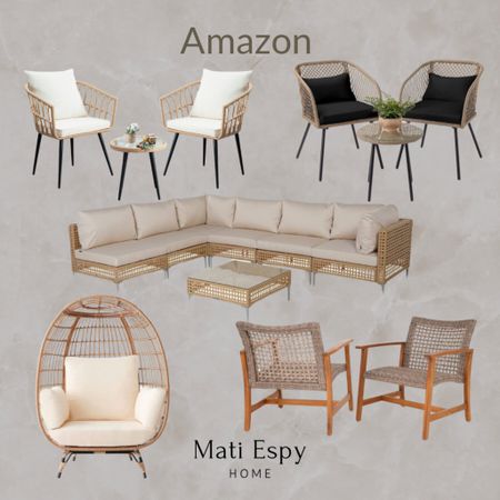 Outdoor Furniture outdoor seating Amazon home finds 

#LTKHome