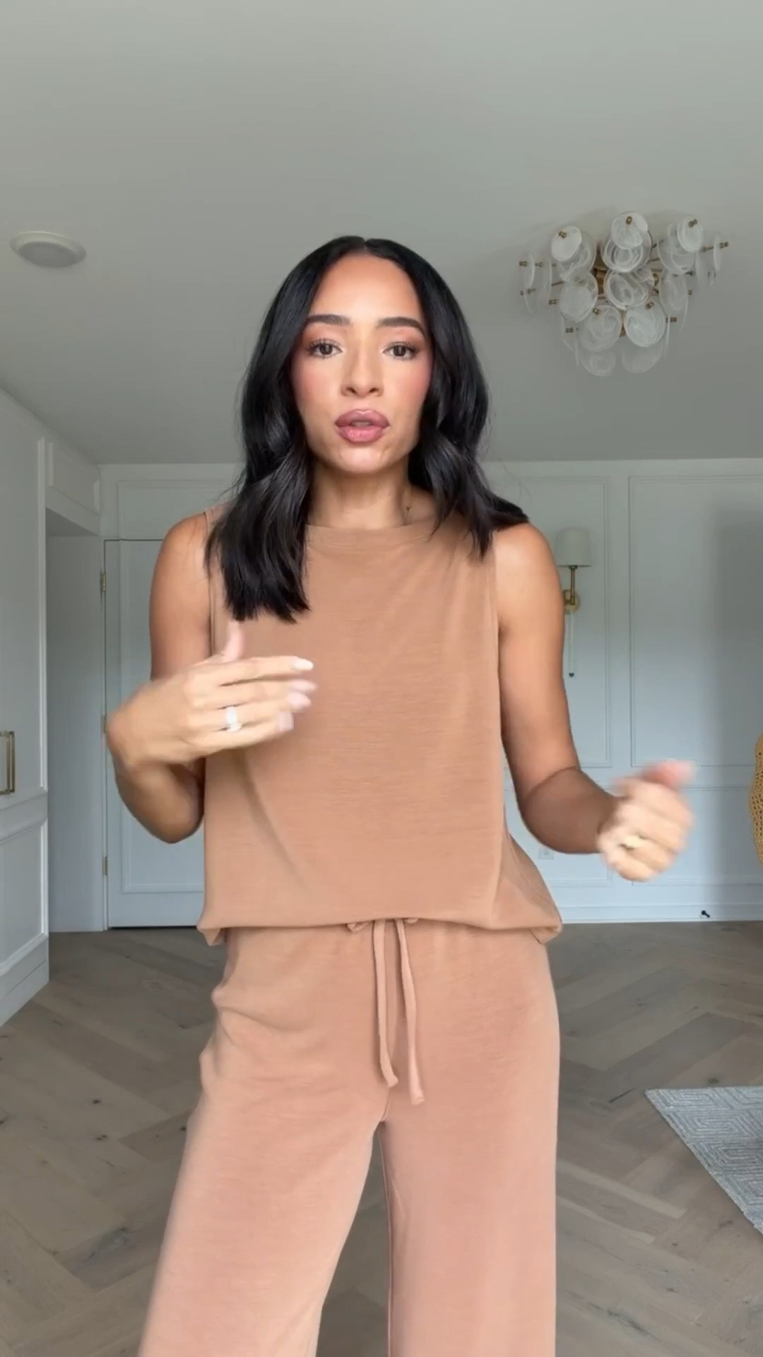 Use code NENAXSPANX to save 15% off your first order! This material is so lightweight, comfortable and buttery soft! Wearing size S tank and size XS tall straight leg pant (run long - I’m 5’8” for reference) 

casual outfit, work from home outfit, summer outfit, summer fashion, mom outfit, postpartum outfit, spanx set, airessentials set, travel outfit, airport outfit, loungewear

#LTKSeasonal #LTKSaleAlert #LTKTravel