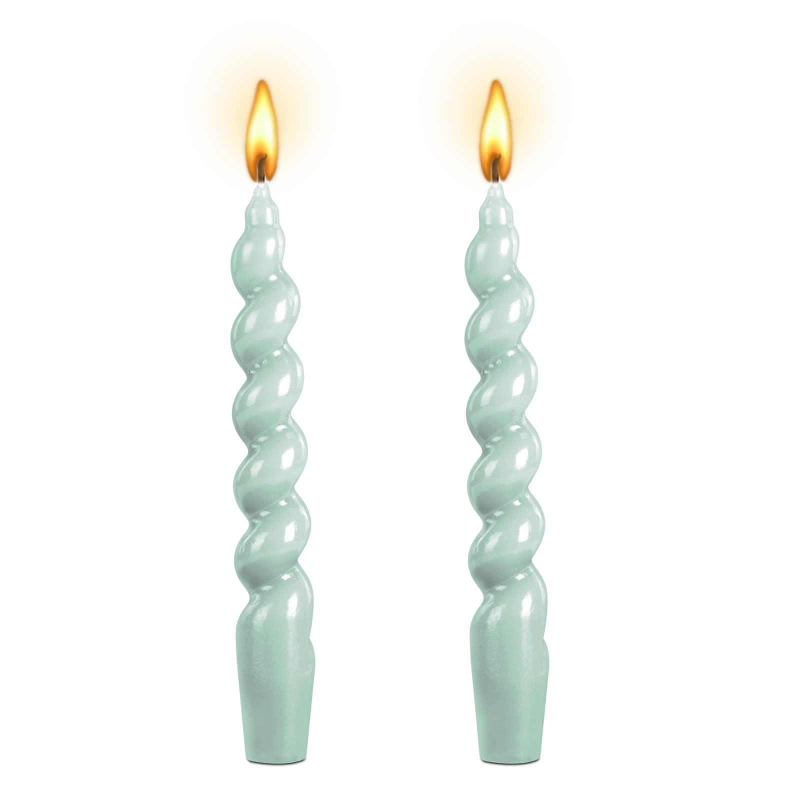 Berkebun 20CM Spiral Taper Candle -Conical Stick Candles,H7.5inch, for Holiday Wedding Party Wax ... | Amazon (US)