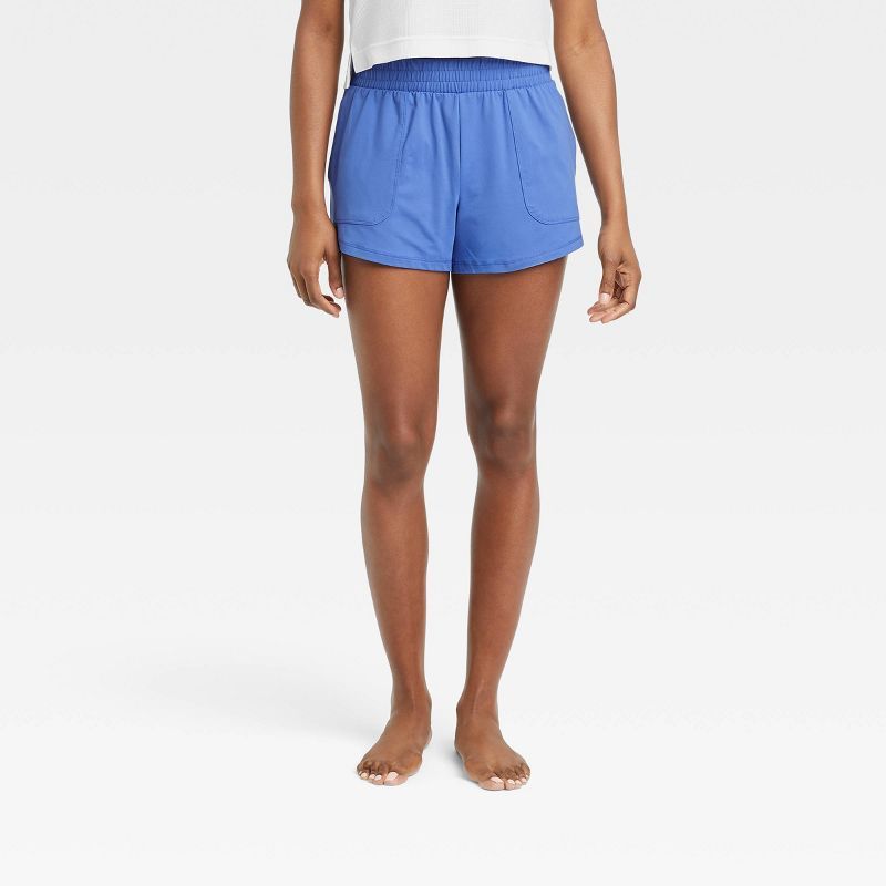 Women's Mid-Rise Knit Shorts 3.5" - All in Motion™ | Target