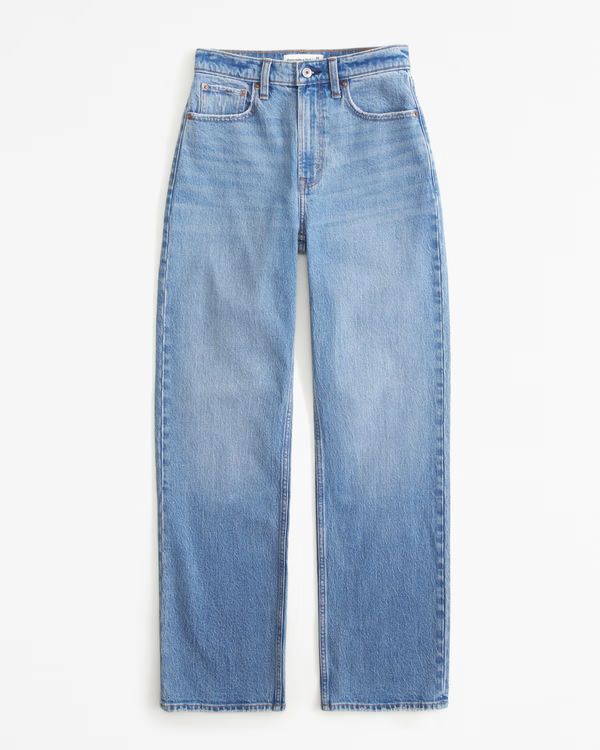 High Rise Vintage Straight Jean | Abercrombie & Fitch (US)
