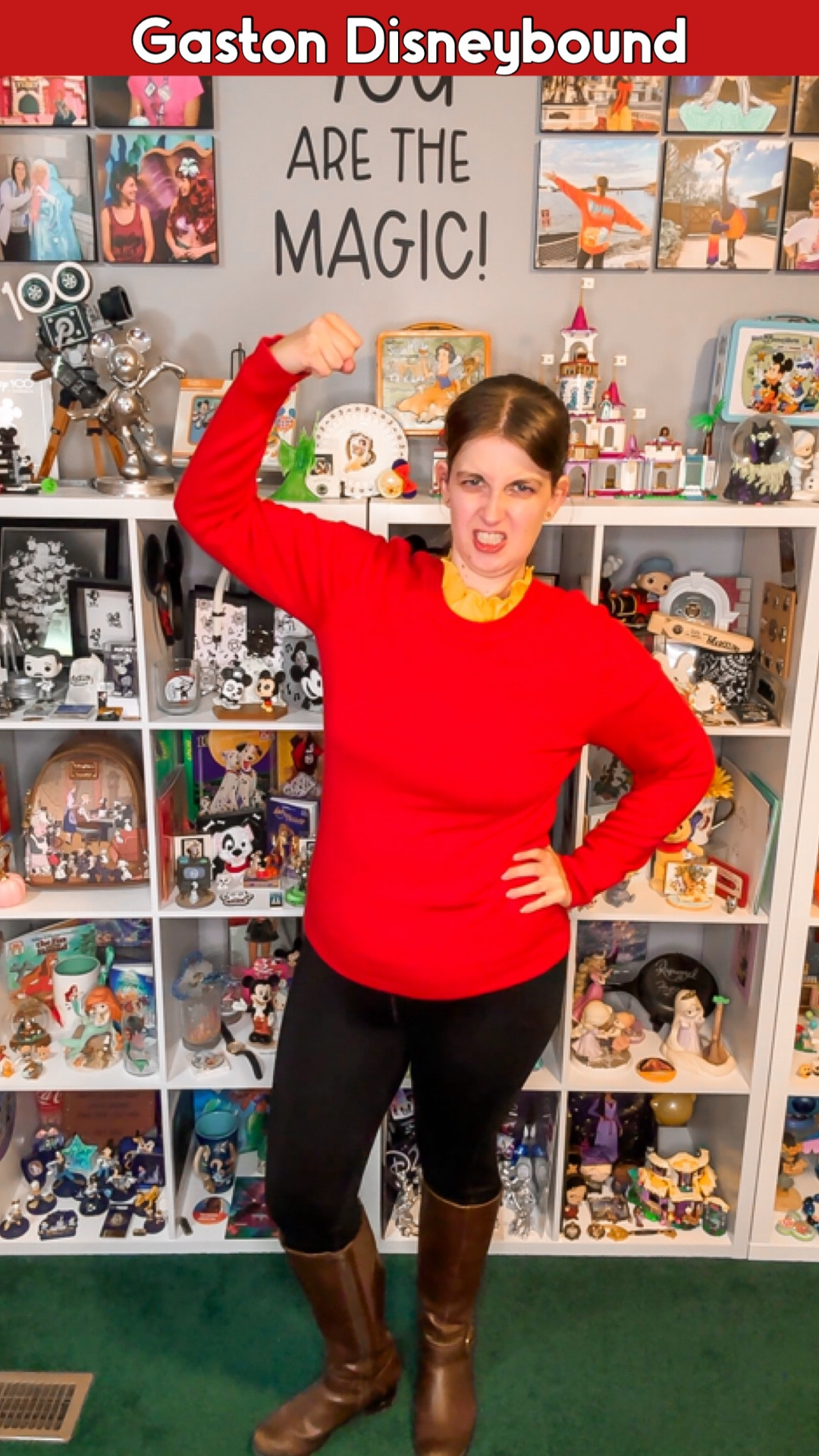 Be bold like Gaston 💪✨ Channeling my inner Disney villain with this Beauty and the Beast–inspired Disneybound. Perfect for park days or adding a little villain flair to your everyday style! 💛


#Disneybound #DisneyVillainStyle #BeautyAndTheBeast #GastonStyle #LTKDisney

#LTKMidsize #LTKStyleTip #LTKSeasonal