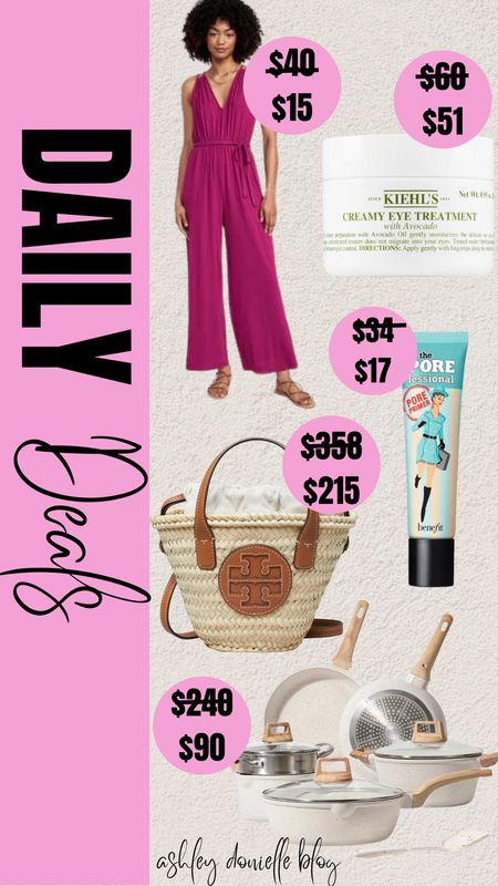 Daily deals!

Jumpsuit, primer, eye cream, straw purse, cookware set, pots and pans set

#LTKstyletip #LTKsalealert #LTKSeasonal