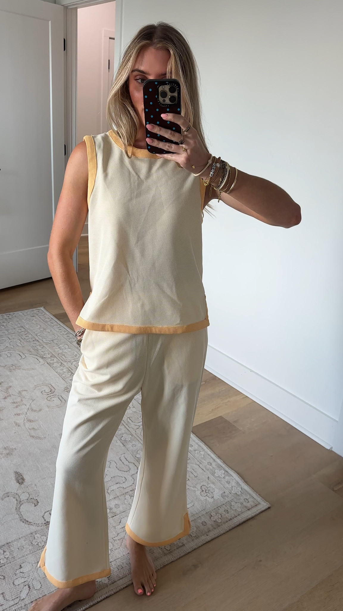 Amazon size small Melliflo Women's Two Piece Sets Color Block Sleeveless Top Wide Leg Pants Set Summer Travel Vacation Outfits 2026

#LTKootd #LTKSaleAlert #LTKTravel