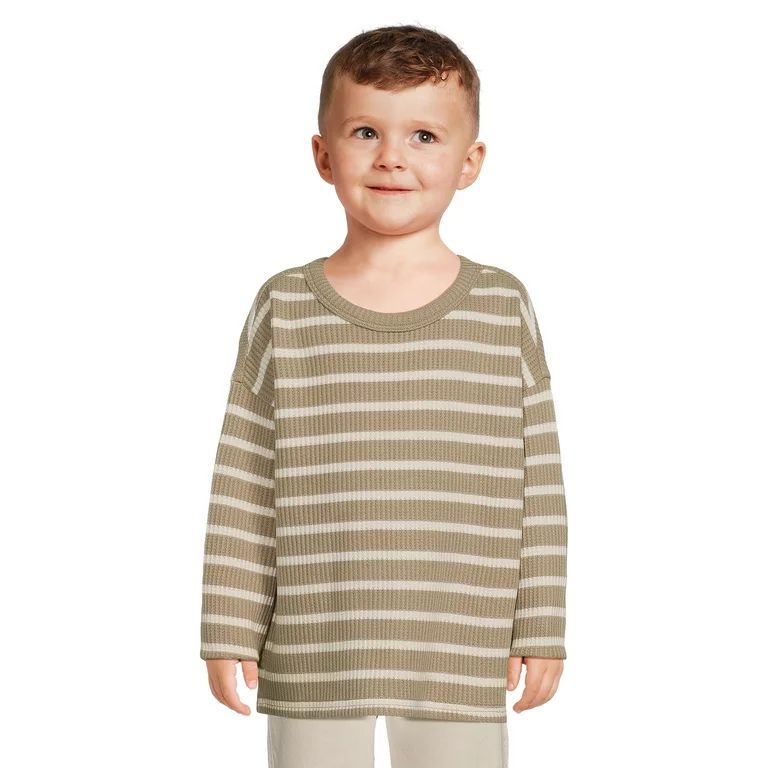 easy-peasy Toddler Boy Long Sleeve Boxy T-Shirt, Sizes 12 Months-5T - Walmart.com | Walmart (US)