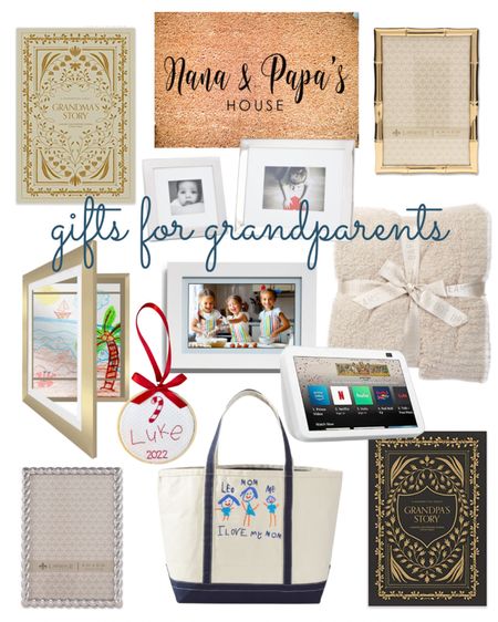 Gifts for Grandparents! 

One of my favorites gifts to give is a picture of the kids in a pretty frame. 

I also heard from so many of you who are grandmothers that this artwork frame would make a great gift! Then grandparents can easily store, switch out, and display art from their grandchildren. 

I also love the idea of giving an Echo Show because kids can easily video chat with their grandparents and it can work as a digital picture frame! 

You can shop all of these ideas on my LTK (link in bio). 

#LTKHoliday #LTKfamily #LTKGiftGuide