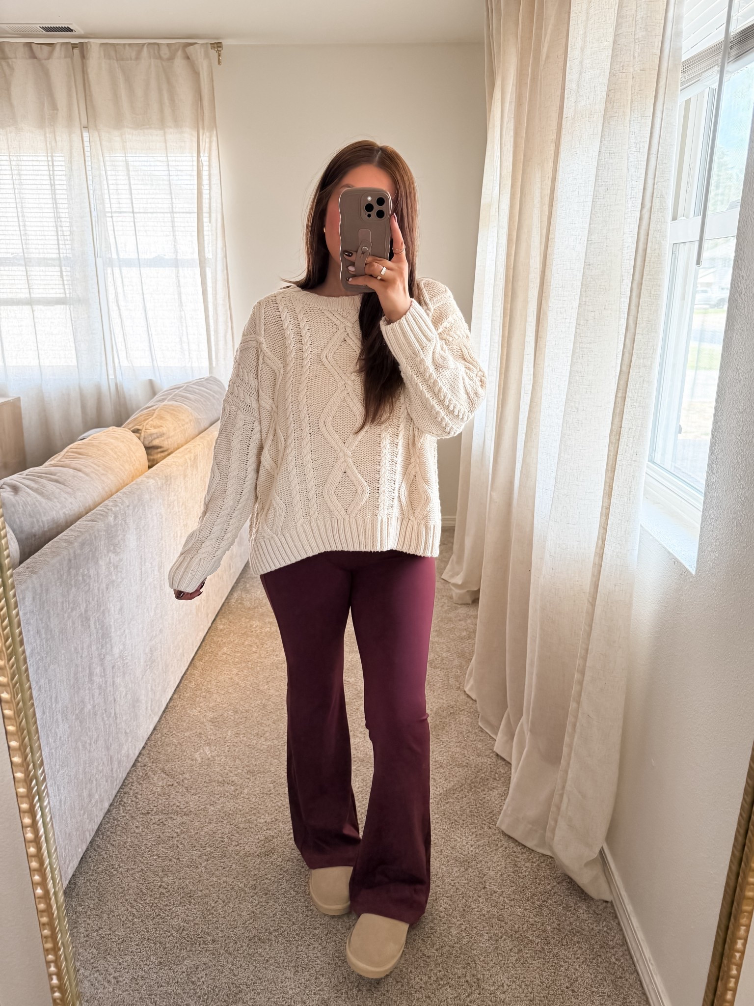 Wearing a medium in leggings!


Fall ootd
Flare leggings outfit
Cozy fall outfit


#LTKSeasonal #LTKMidsize #LTKShoeCrush