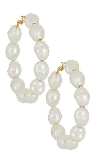 Riley Earrings in Gold | Revolve Clothing (Global)