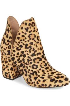 Rockstar Genuine Calf Hair Bootie | Nordstrom